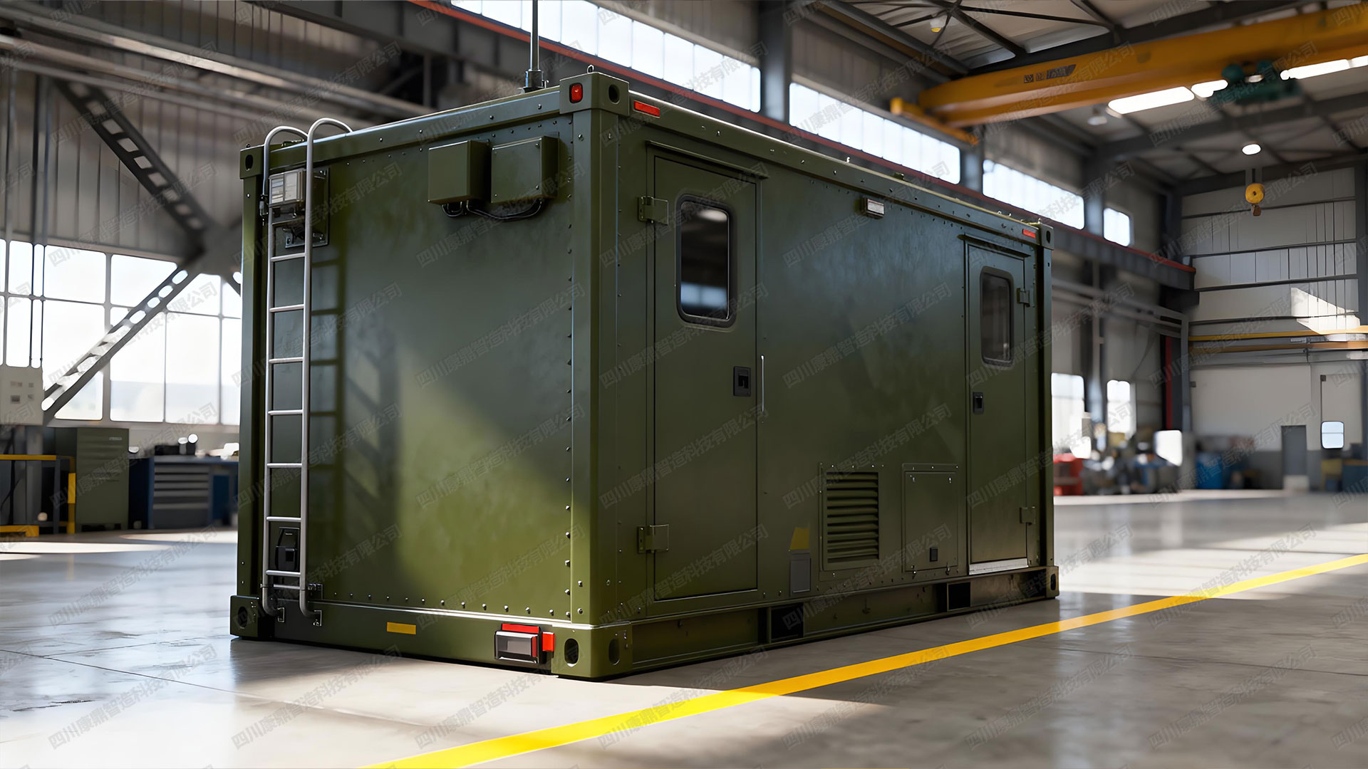 机动式综合指挥通信方舱